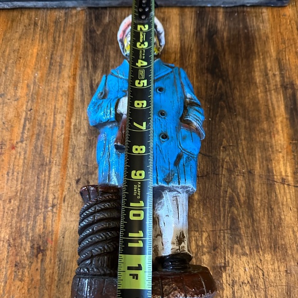 Vintage Syroco Faux Wood 1940’s Rare Sea Captain XL 13” - Picture 7 of 10